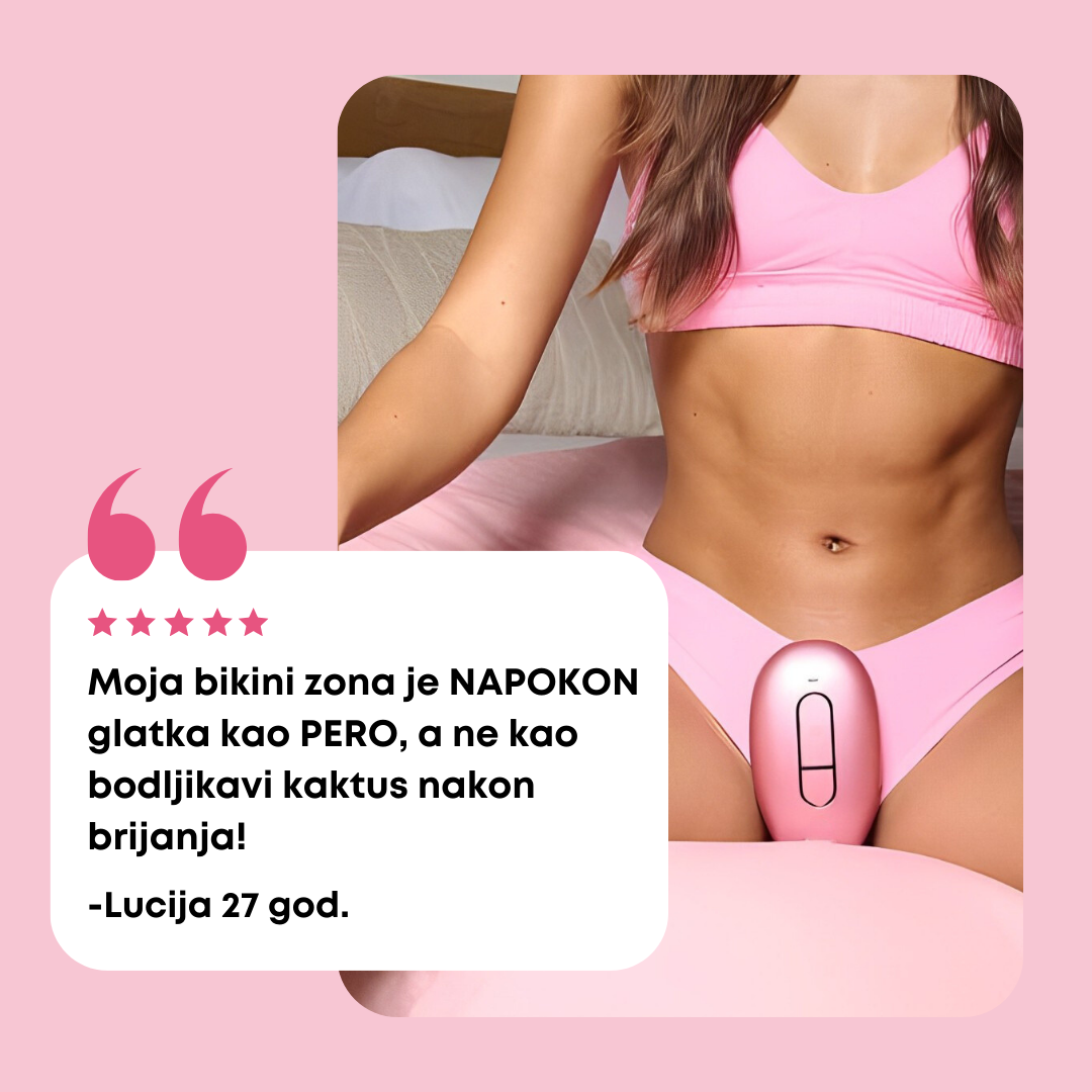 Glowie™ IPL fotoepilator – Uređaj za uklanjanje dlačica